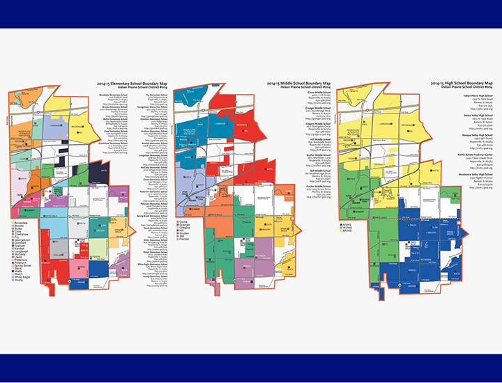 Indian Prairie District 204 Map